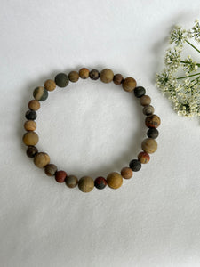 Armbånd Red Picture Jasper