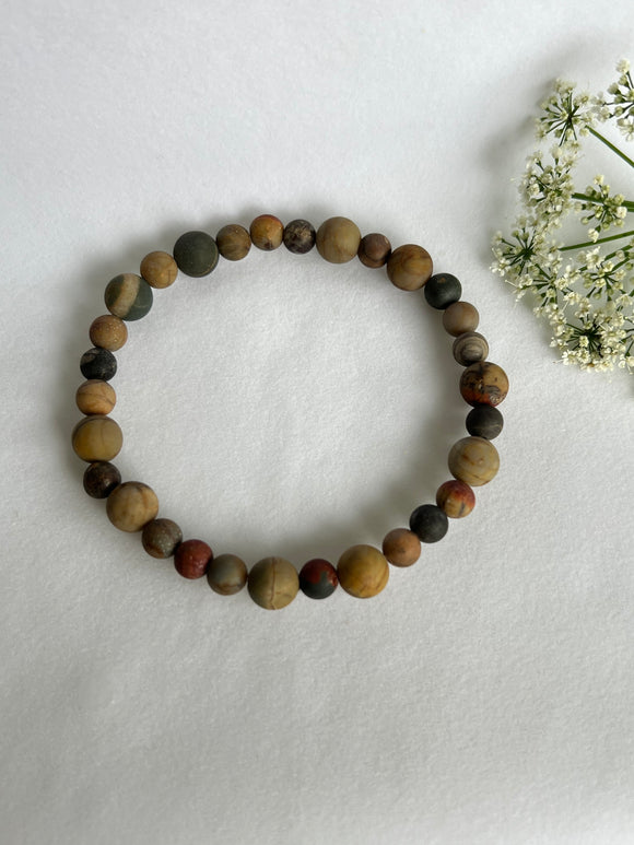 Armbånd Red Picture Jasper