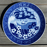 Nyhet: Vintage porselen dronning Ragnhild fra Snorres Saga, Porsgrunn porselen ~ ring sølv 925